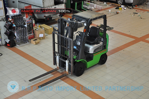 ขายรถโฟล์คลิฟท์มือสอง NISSAN รุ่น NAL01-000050 ราคา 175,000 บาท นำเข้าจากประเทศญี่ปุ่น 100\% ไม่เคยใช้งานในประเทศไทย