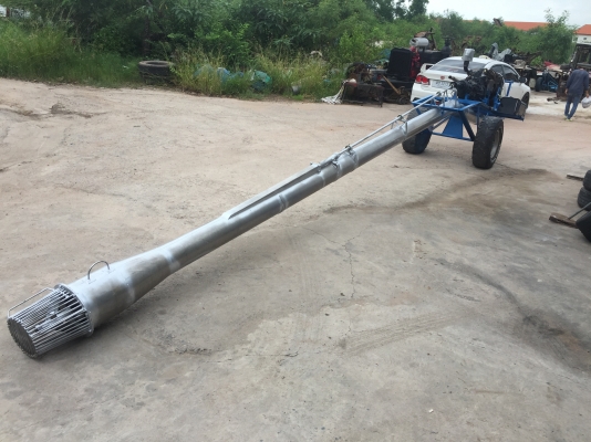 ขายท่อสูบน้ำสแตนเลสขนาด8นิ้ว ยาว4วา2ศอก ท่อน้ำออกแรงๆเลยครับ