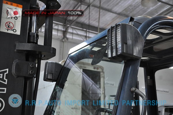 ขายรถโฟล์คลิฟท์มือสอง TOYOTAรุ่น 7FG15-10480 ราคา 185,000 บาท นำเข้าจากประเทศญี่ปุ่น 100\% ไม่เคยใช้งานในไทย