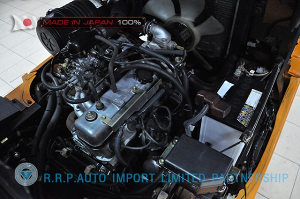 ขายรถโฟล์คลิฟท์มือสอง TOYOTAรุ่น 7FG15-10480 ราคา 185,000 บาท นำเข้าจากประเทศญี่ปุ่น 100\% ไม่เคยใช้งานในไทย