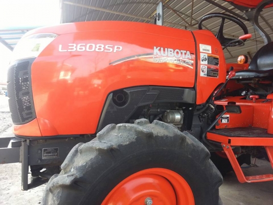 คูโบต้า L3608SP 4 WD พร้อมผานหลังใหม่ ทำงาน 351 ชั่วโมง