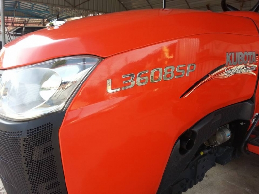 คูโบต้า L3608SP 4 WD พร้อมผานหลังใหม่ ทำงาน 351 ชั่วโมง