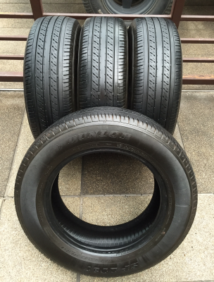 ยาง Dunlop 215 65 16 ปี15 ดอกเต็ม ไม่มีปะ ราคาไม่แพง