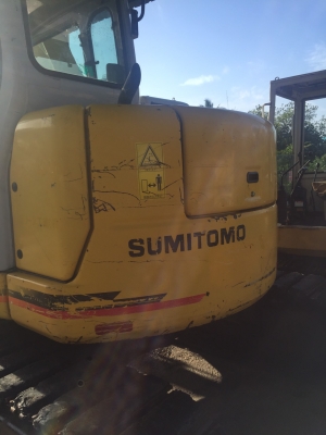 ขายรถขุดนำเข้าจากญี่ปุ่น sumitomo sh75x3 สภาพสวยพร้อมใช้งาน ช่วงล่างสวย มีลายแยค สนใจติดต่อ089-2579650 ดูรถได้ที่ อ.นครชัยศรี จ.นครปฐม