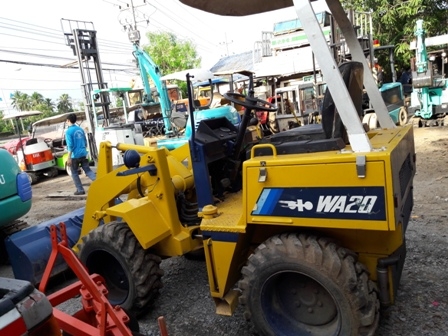 รถตัก KOMATSU WA20 รถตัก KOMATSU WA20
