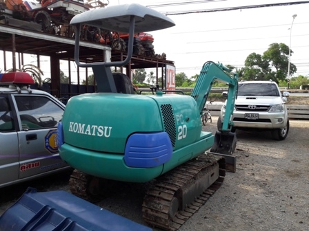 แบ็คโค KOMATSU PC20-7