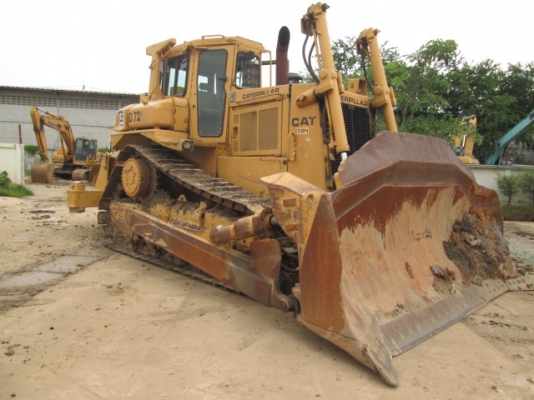 ขายรถแทรคเตอร์ แคท D8N มือสองเก่าไทย สภาพพร้อมใช้งาน