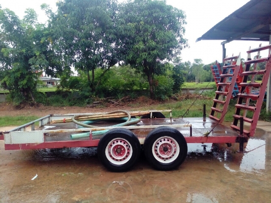 จองแล้วครับ29500บาท ครับเทลเลอร์ลากรถเกี่ยว พ่วงรถกระบะพร้อมใช้ถูกๆครับ