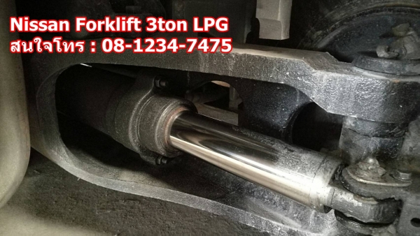 ขายNissan Forklift 3ตัน รุ่น1F เสา4เมตร เกียร์ออโต้ เครื่องK21LPG