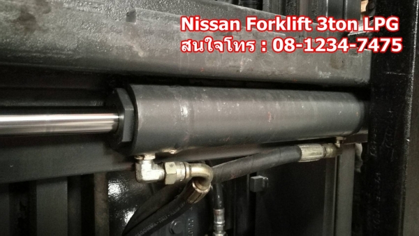 ขายNissan Forklift 3ตัน รุ่น1F เสา4เมตร เกียร์ออโต้ เครื่องK21LPG