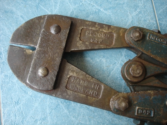 กรรไกรตัดเหล็ก RECORD made in England 942 มือสอง
