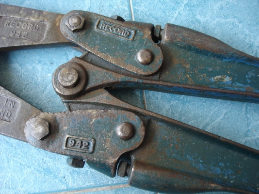 กรรไกรตัดเหล็ก RECORD made in England 942 มือสอง