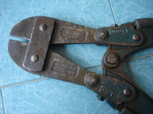 กรรไกรตัดเหล็ก RECORD made in England 942 มือสอง