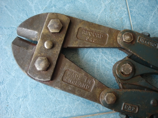 กรรไกรตัดเหล็ก RECORD made in England 942 มือสอง