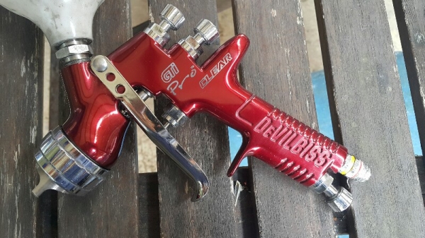 ปืนพ่นสี   กาพ่นสี DEVILBISS GTI PRO (6,500)