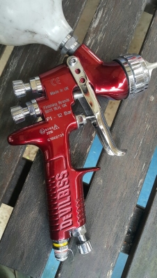 ปืนพ่นสี   กาพ่นสี DEVILBISS GTI PRO (6,500)