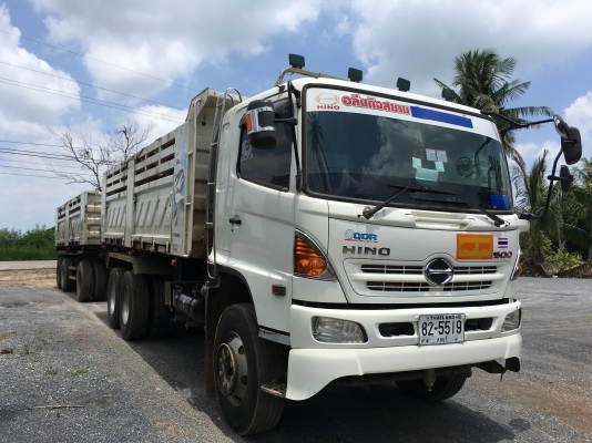 ขายด่วนรถพ่วงดั้มแม่ลูก360ปี56รุ่นท่อสั้นตัวSสภาพสวยกริ๊บ วิ่งไม่แบก ขายด่วนรถพ่วงดั้มแม่ลูก360ปี56รุ่นท่อสั้นตัวSสภาพสวยกริ๊บ วิ่งไม่แบก