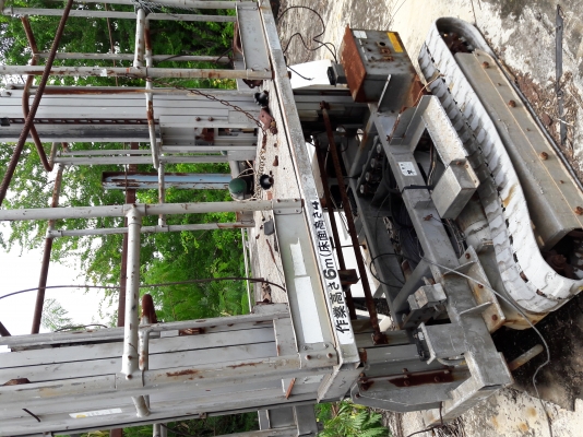 รถกระเช้า ญี่ปุ่น Furukawa ยกสูง 6.20 เมตร ขนาดเท่า แมคโค pc10 ขนของ 200 kg.