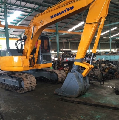ขาย Komatsu pc138us พร้อมใช้ แอร์ ไฟฟ้า ใบซื้อขาย
