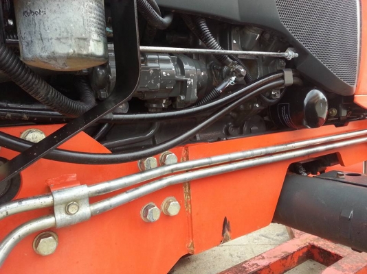 คูโบต้า L4708 4 WD ใบมีดช้าง ผานหลังใหม่ ทำงาน 546 ชั่วโมง