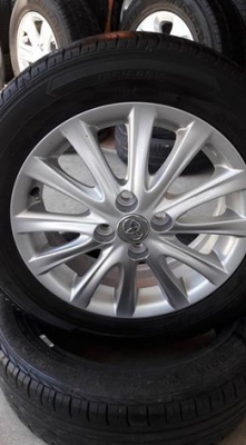ล้อแม็กซ์ TOYOTA VIOS ขอบ 15 ยางปี 15 4 ล้อ