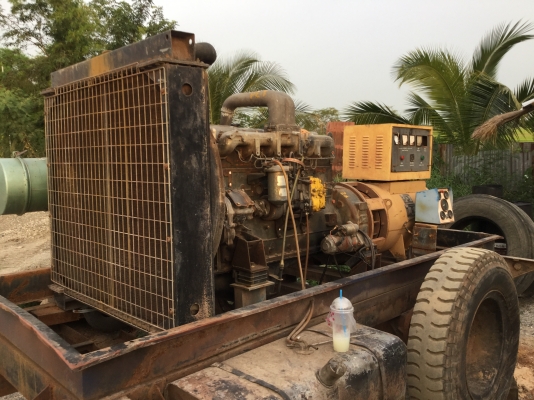 เครื่องปั่นไฟ 250kva Nissan pe-6T เทอร์โบ 220/380V โทร 086-2233538