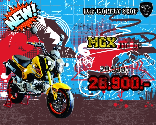 #ใหม่ลดราคาสุดๆ.รถต้นแบบ MGX มังกี้ กอลิล่า แต่ง มี100 แบบให้เลือก ราคาเริ่มต้น.......