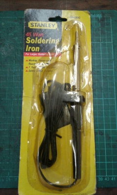 ขายหัวแร้งไฟฟ้าSTANLEY made in Usa.งานเก่าเก็บ