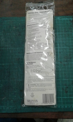 ขายคีมย้ำสายไฟ KLEIN Made in USA.เก่าเก็บมานาน ขายคีมย้ำสายไฟ KLEIN Made in USA.เก่าเก็บมานาน