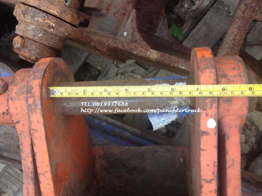 FROM JAPAN อาร์มต่อปลายบุ๊งกี๋ARM สำหรับรถขุดไซค์ 40,45,50,55 /สลัก 45 มิล /ต่อยาวได้ถึง :70 cm./ราคาเพียง 13,500 บาท