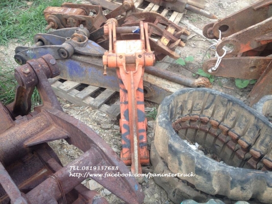 FROM JAPAN อาร์มต่อปลายบุ๊งกี๋ARM สำหรับรถขุดไซค์ 40,45,50,55 /สลัก 45 มิล /ต่อยาวได้ถึง :70 cm./ราคาเพียง 13,500 บาท