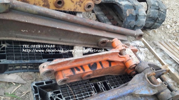 FROM JAPAN อาร์มต่อปลายบุ๊งกี๋ARM สำหรับรถขุดไซค์ 40,45,50,55 /สลัก 45 มิล /ต่อยาวได้ถึง :70 cm./ราคาเพียง 13,500 บาท