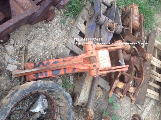 FROM JAPAN อาร์มต่อปลายบุ๊งกี๋ARM สำหรับรถขุดไซค์ 40,45,50,55 /สลัก 45 มิล /ต่อยาวได้ถึง :70 cm./ราคาเพียง 13,500 บาท