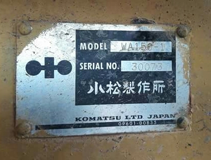 KOMATSU WA150-1