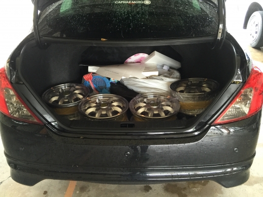 ขายแม็กซ์กล้วย FC 12" 4 รู P.C.D.110 กว้าง 5" ตรงรุ่น MIRA ขายแม็กซ์กล้วย FC 12" 4 รู P.C.D.110 กว้าง 5" ตรงรุ่น MIRA