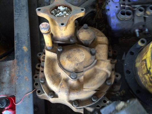 โป๊ะสวิง komatsu pc60-1 เก่านอกญี่ปุ่น ไม่มีมอเตอร์ ราคา 12,000 บาท