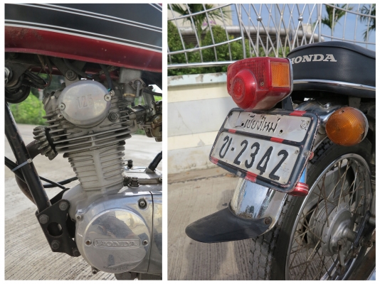 Honda CB125s ทะเบียนเต็ม60 ไม่ขาดต่อ