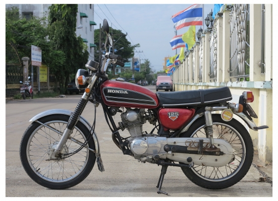 Honda CB125s ทะเบียนเต็ม60 ไม่ขาดต่อ