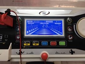 ลู่วิ่งไฟฟ้าสภาพใหม่ใช้งานน้อยมาก ยี่ห้อ 360 Ongsa รุ่น MTH SERIES MTH 4.0L รายละเอียดด้านในครับ สนใจสอบถาม TEL..0826264004 คุณนก