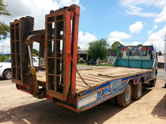 ขายรถเทรลเลอร์2เพลา เครื่อง195แรง HO7D พ.เพาเวอร์ เบรกจิฟฟี่ มีบันไดขึ้นรถเกี่ยวข้าว สภาพพร้อมใช้งาน