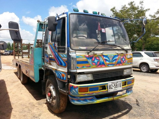 ขายรถเทรลเลอร์2เพลา เครื่อง195แรง HO7D พ.เพาเวอร์ เบรกจิฟฟี่ มีบันไดขึ้นรถเกี่ยวข้าว สภาพพร้อมใช้งาน