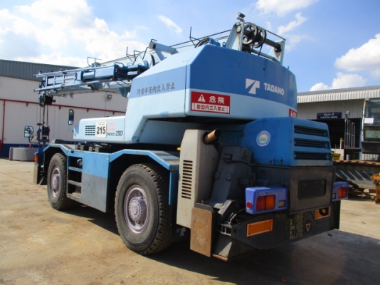 ขาย TADANO TR250M-6 #FB1967 Year 1997 เก่านอก ยังไม่เคยใช้งานในเมืองไทย นำเข้าจากประเทศญี่ปุ่น สนใจต
