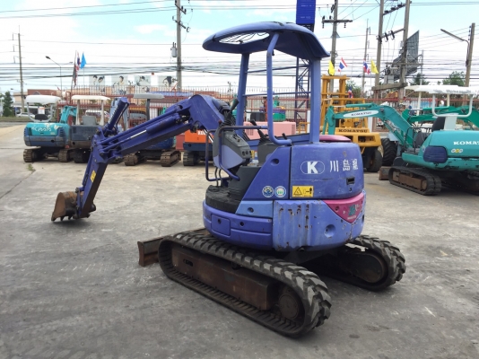 รถขุด Komatsu PC28UU-3 แทรคยาง มือสองนำเข้าจากญี่ปุ่น สภาพพร้อมใช้งาน