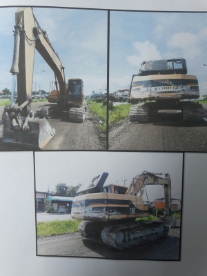 ขายด่วนรถขุด CAT รุ่น 320B, 320 รวม 5 คัน ราคาต่อรองได้