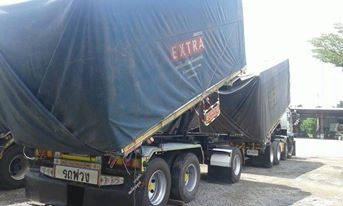 ขายรถบรรทุกแม่-ลูก 2พ่วง อีซูซูกับฮีโน่