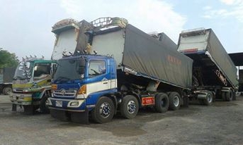 ขายรถบรรทุกแม่-ลูก 2พ่วง อีซูซูกับฮีโน่