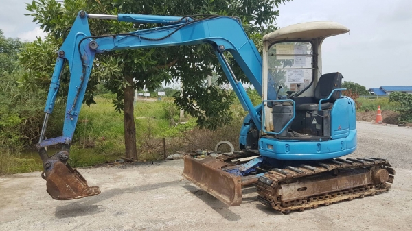 ขายด่วนรถแบคโฮมิสซูMM40SRแทคหล็กหู้มยางเทียบเท่าPC40รถนอกสถาพดีเพิ่งนำเข้ามาใหม่ยังไม่เคยใช้งานในเมืองไทยเลย