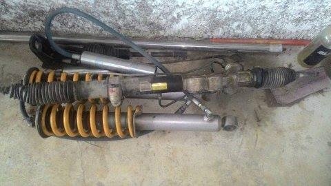 ขายชุดยกคอม้า BTV นาวาร่า โช้คอัพแก็สหน้า เพลาท้ายเทินเพลา ปีกนก บน ล่าง