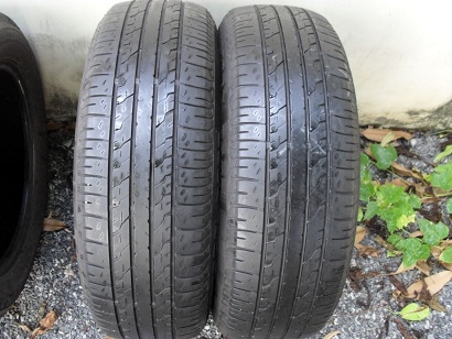 ขายยาง BRIDGESTONE B390 195-65-15 ปี4014 (1คู่) ราคา 1,400