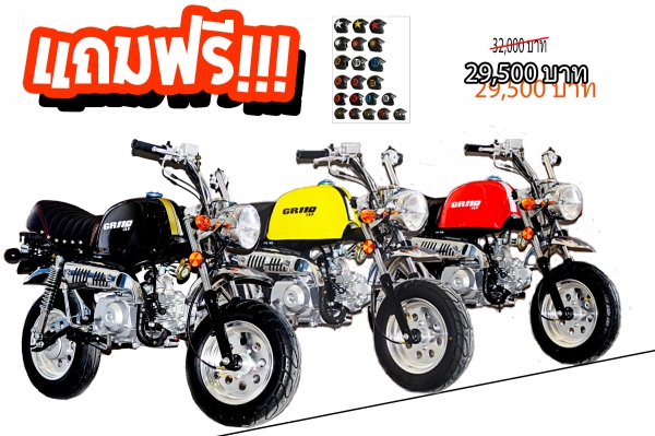 โปรโมชั่นใหม่ที่แสนจะพิเศษ ลดราคาพิเศษ มังกี้ กอลิล่า เดิม!!+สีสันโดนใจ จัดโปรลดพิเศษ ราคาเริ่มที่..